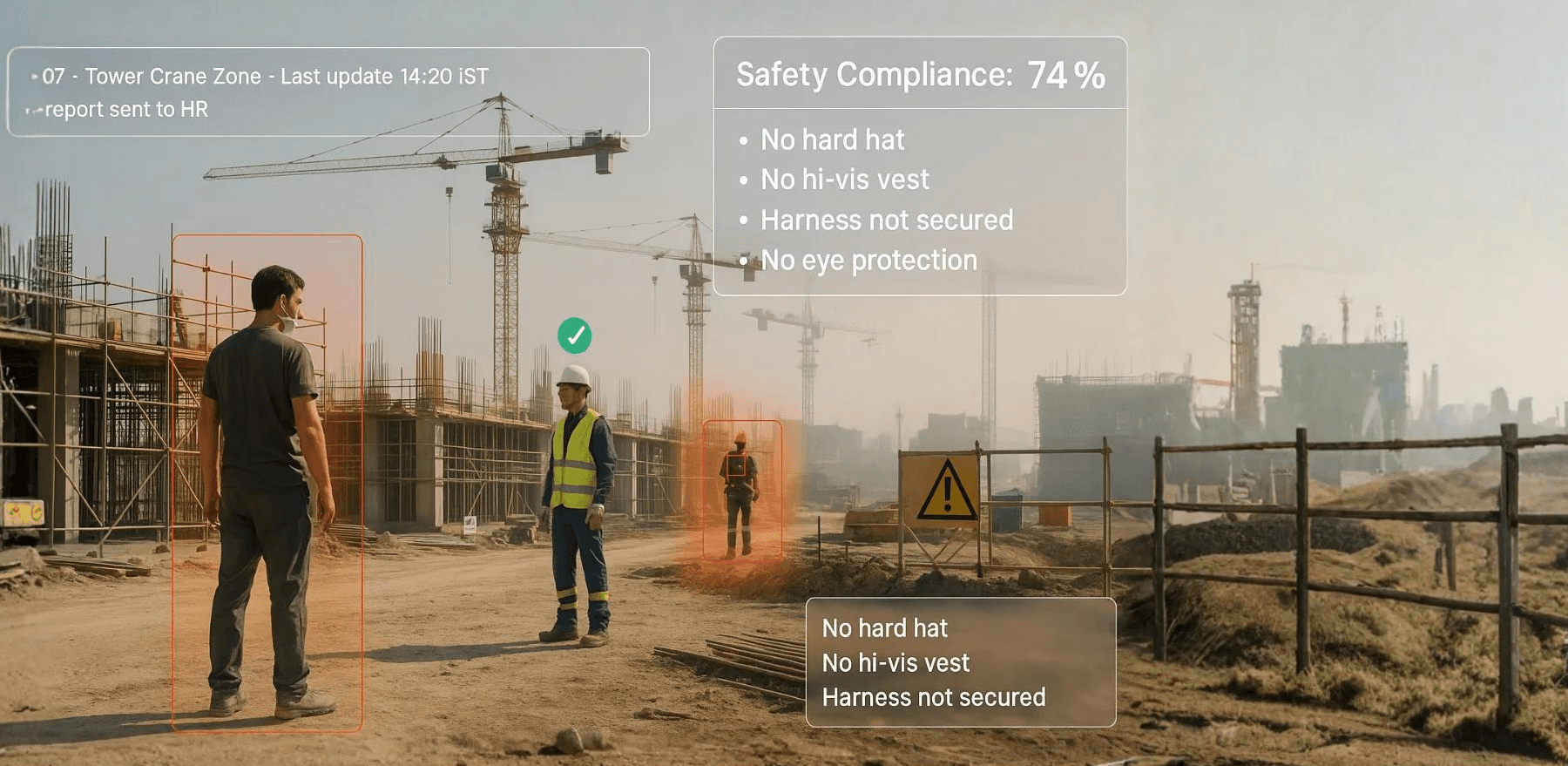 Real-Time Jobsite Safety & Hazard Detection
