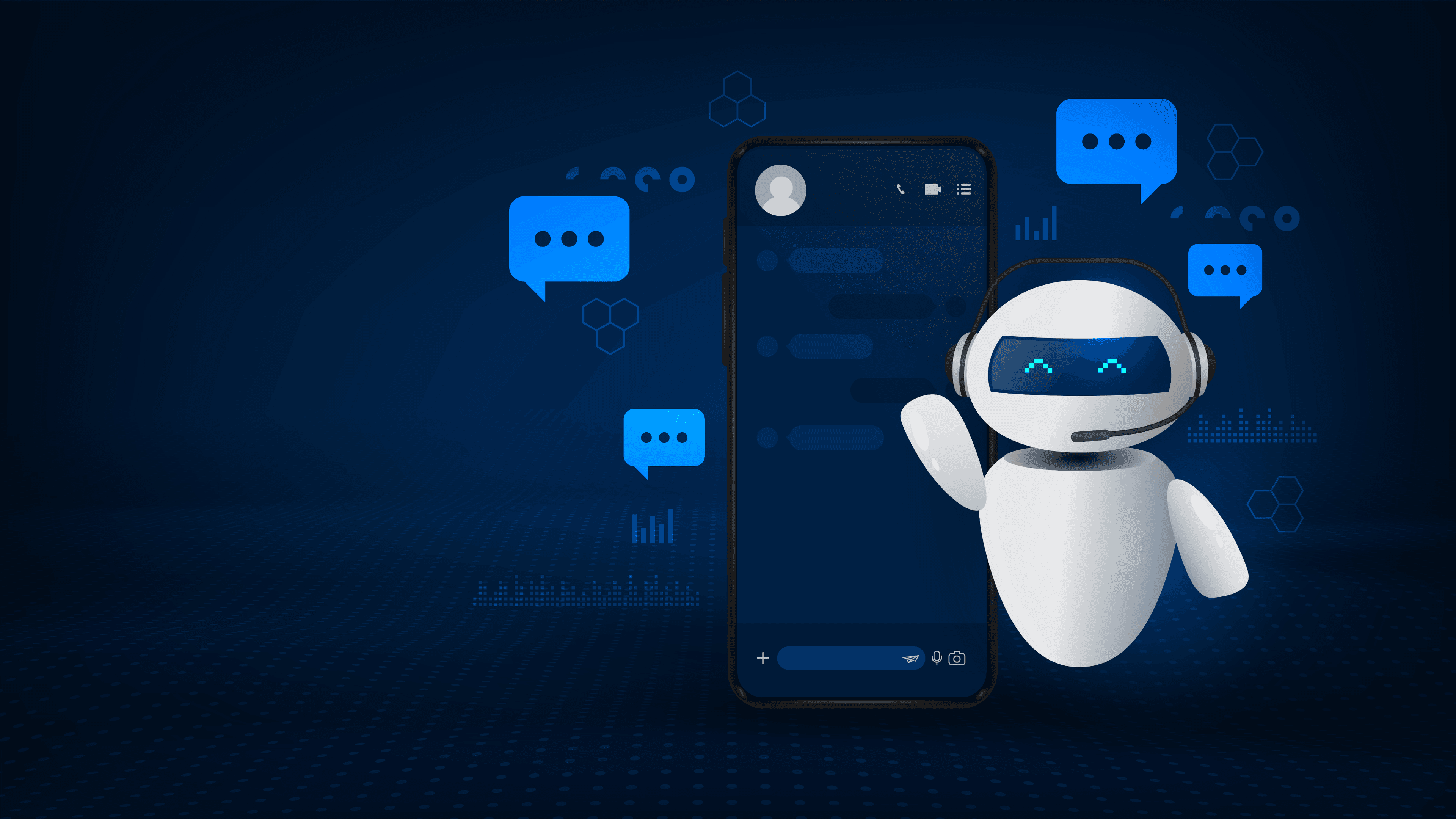 AI Chatbot Illustration