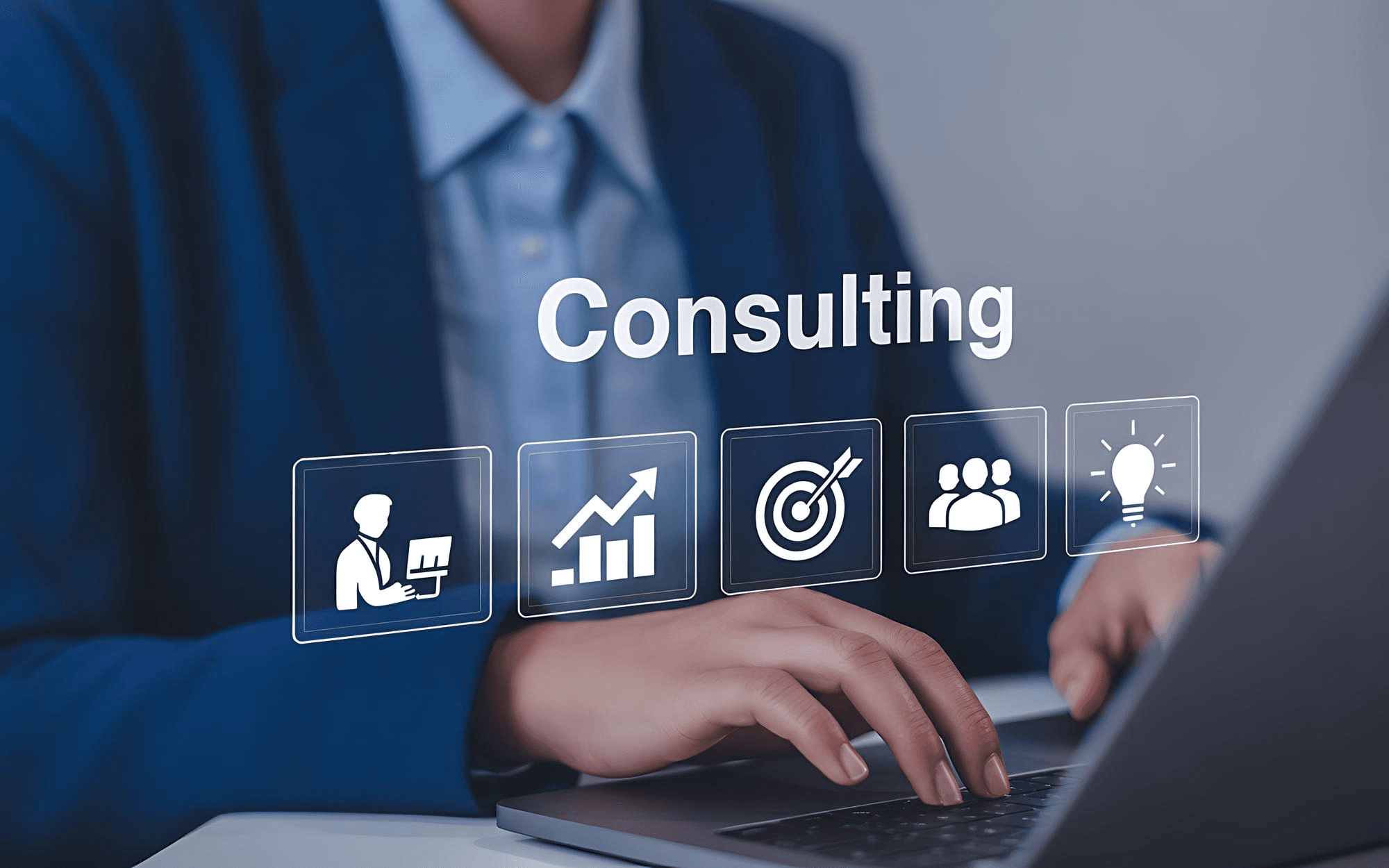 AI Consulting Illustration