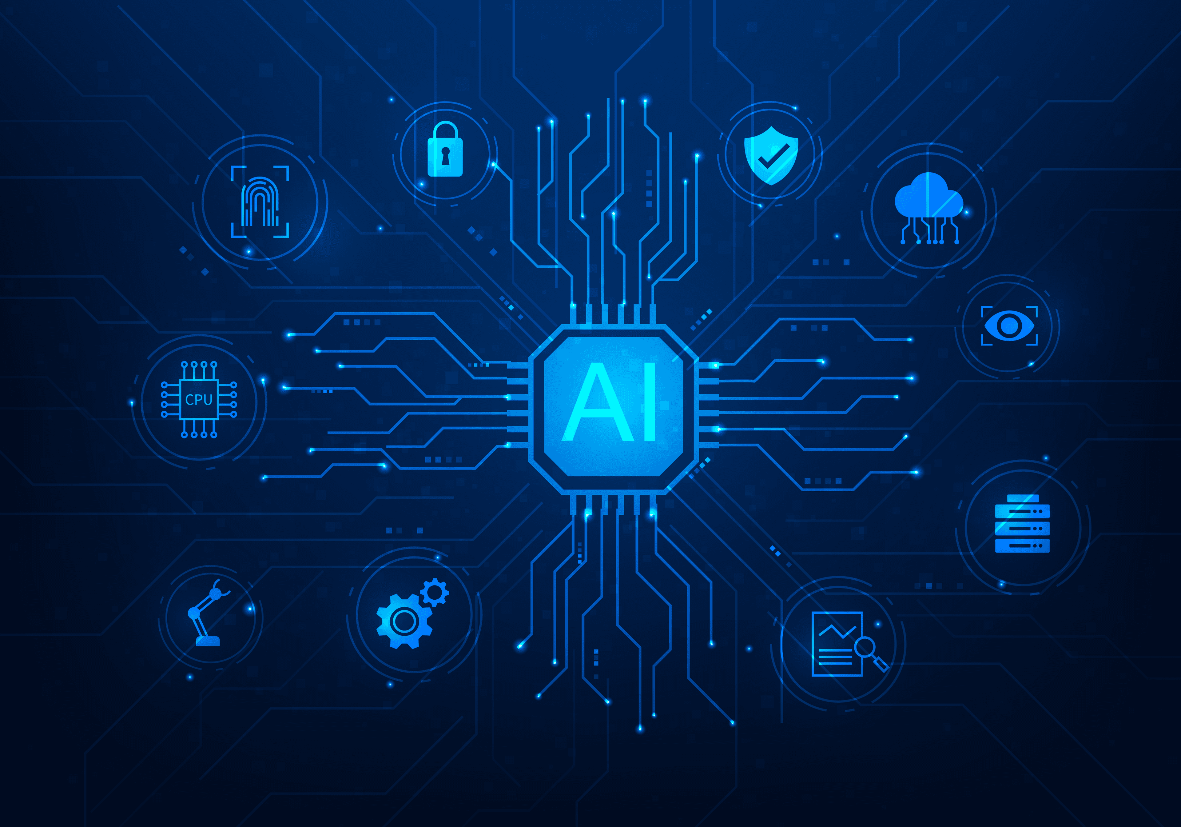 Machine Learning Data Flow Illustration