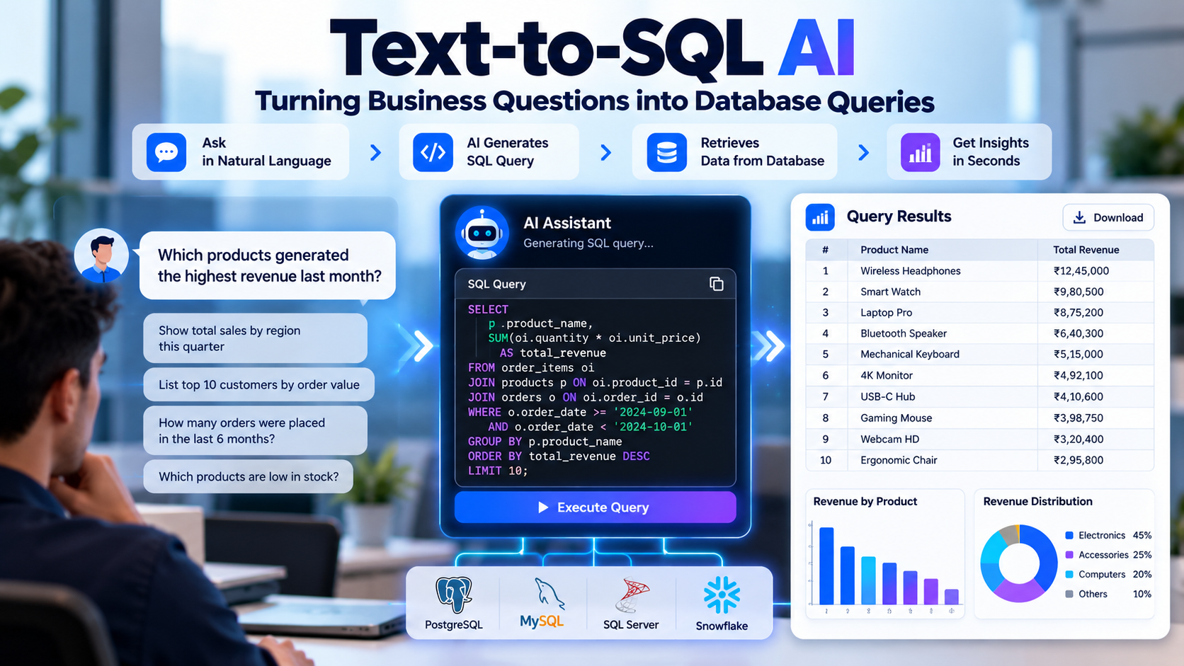 Text-to-SQL AI: Turning Business Questions into Database Queries