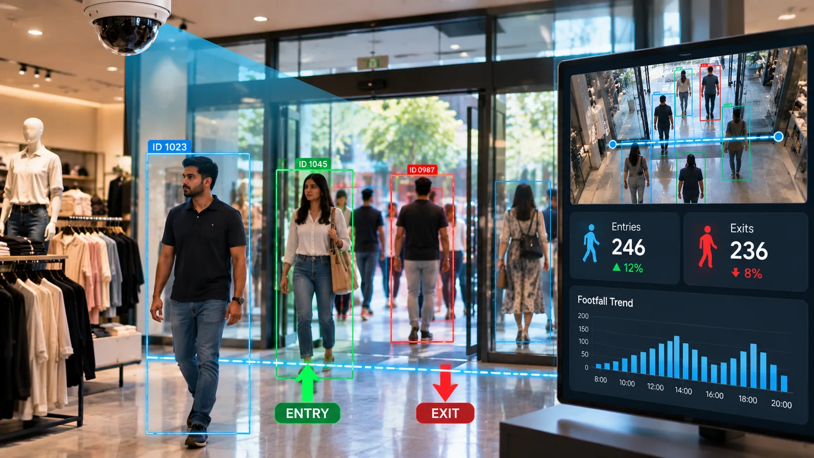 PHASE 2 — PEOPLE DETECTION & DEMOGRAPHICS - Person Detection, Tracking & Demographic Analysis